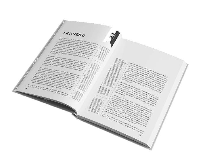 Open book illustration
